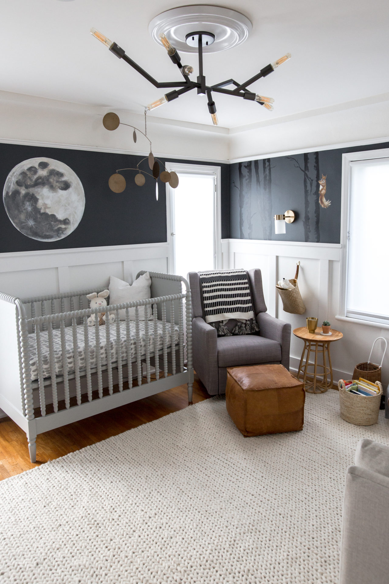 moon themed nursery