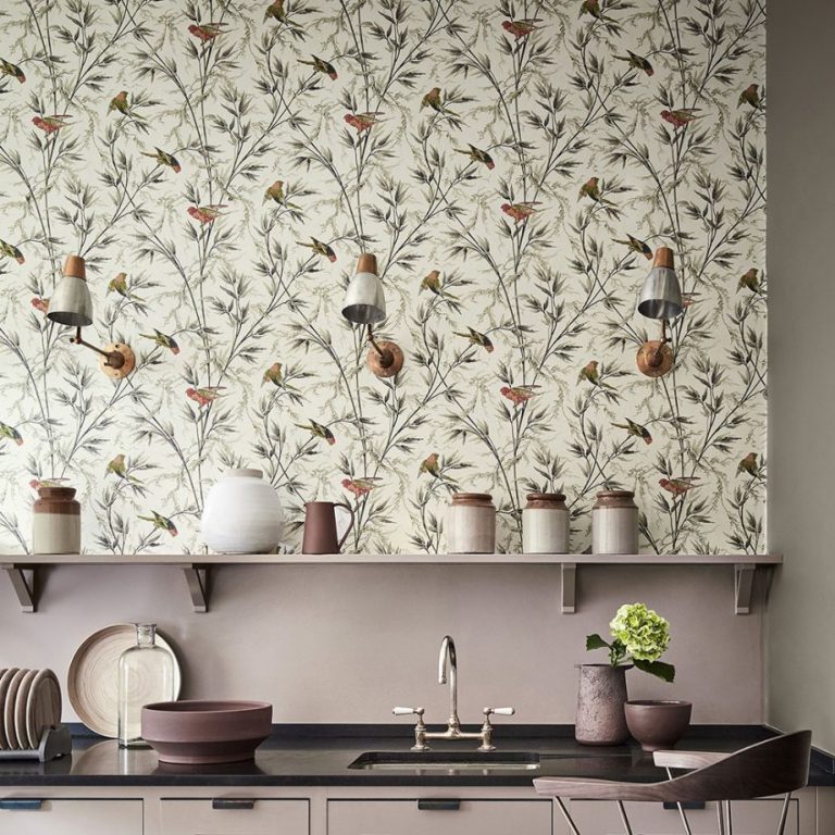 35+ Kitchen wallpaper ideas - modern kitchen wallpaper inspiration