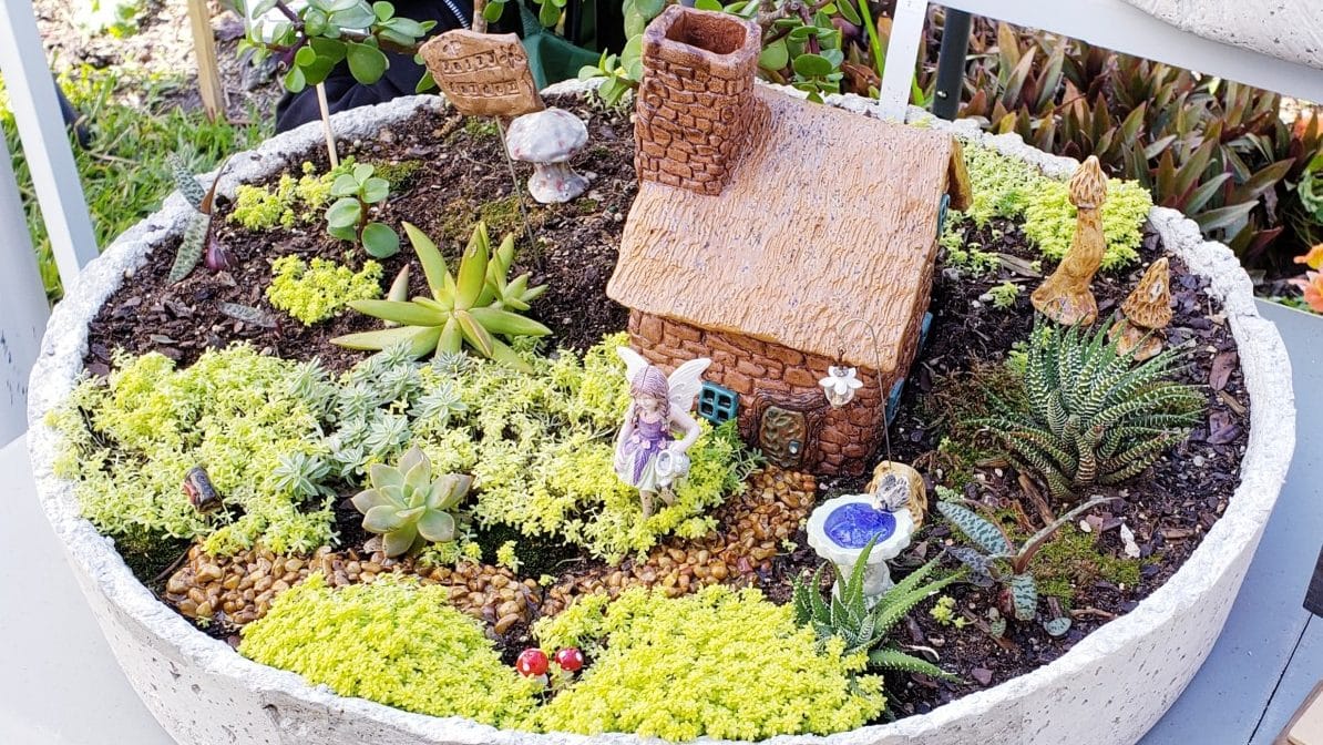 fairy garden ideas for indoors kitchen table