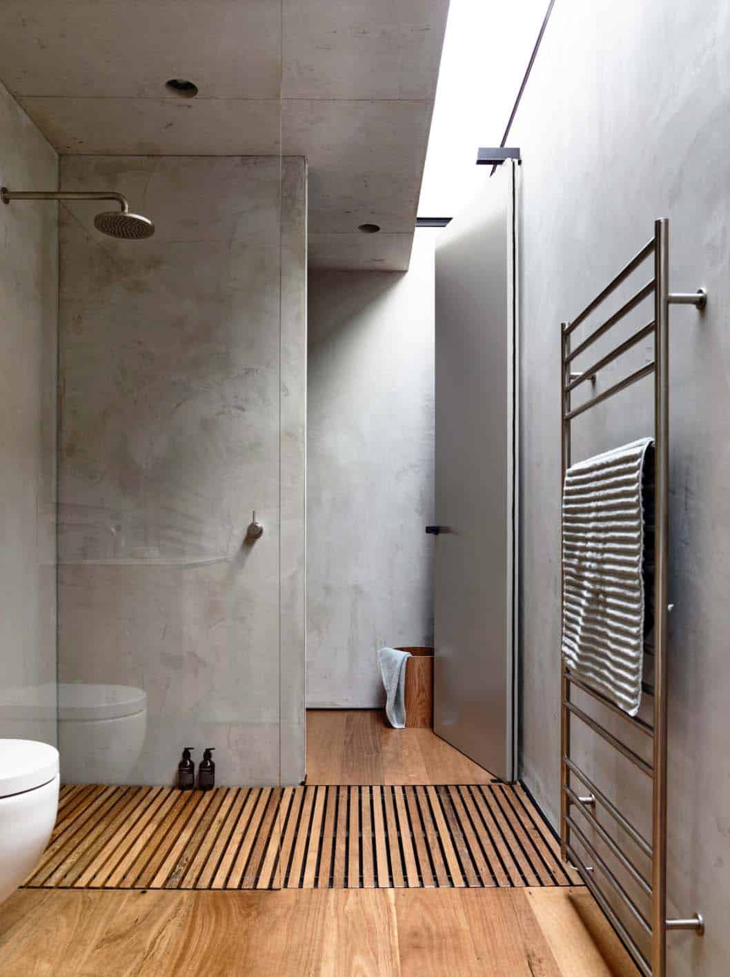35 Concrete  bathroom  designs polished concrete  floors  
