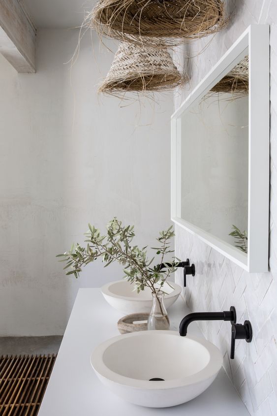  Salle de bain en béton 