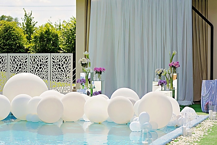 elegant pool party ideas
