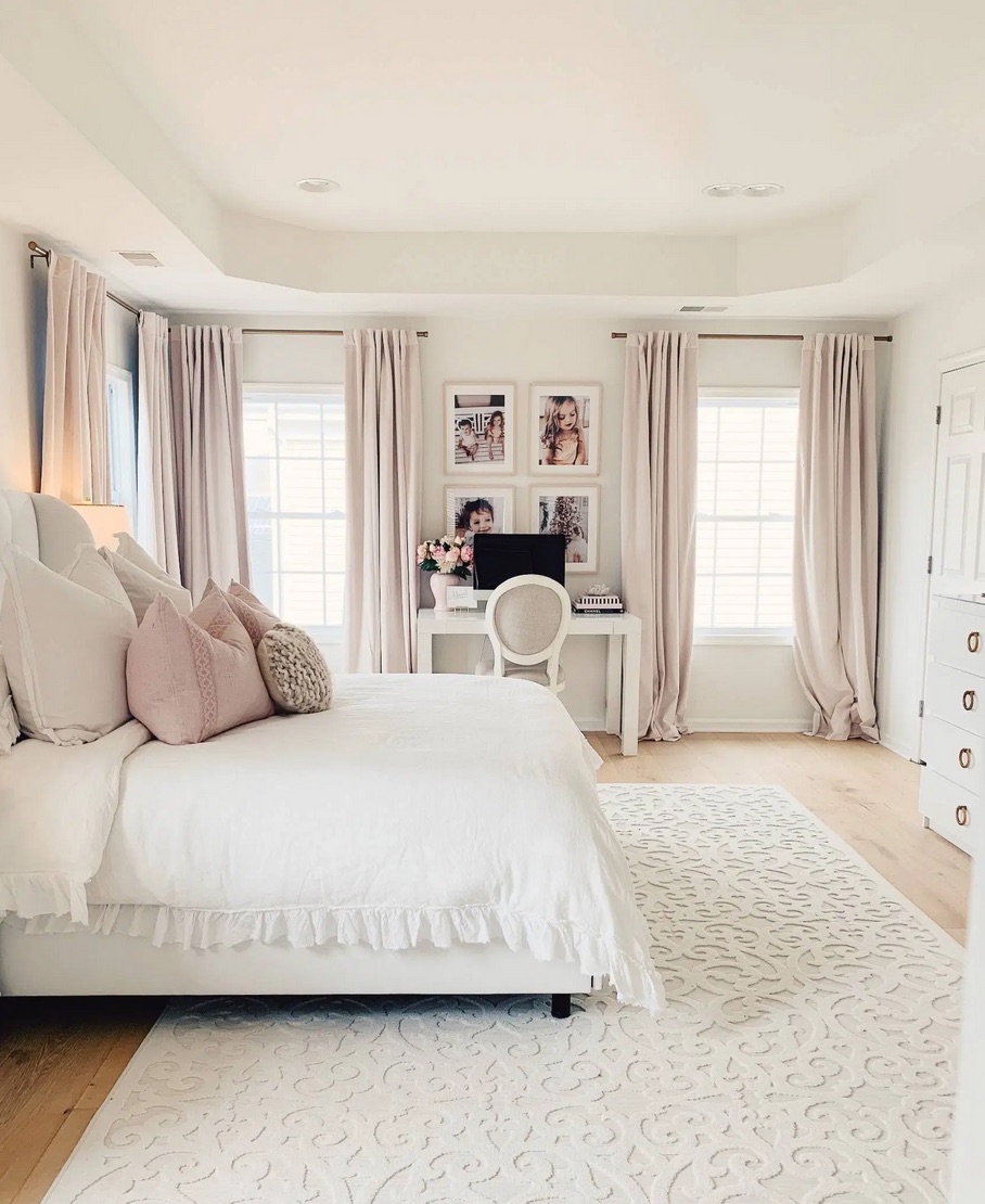 40+ White bedroom ideas