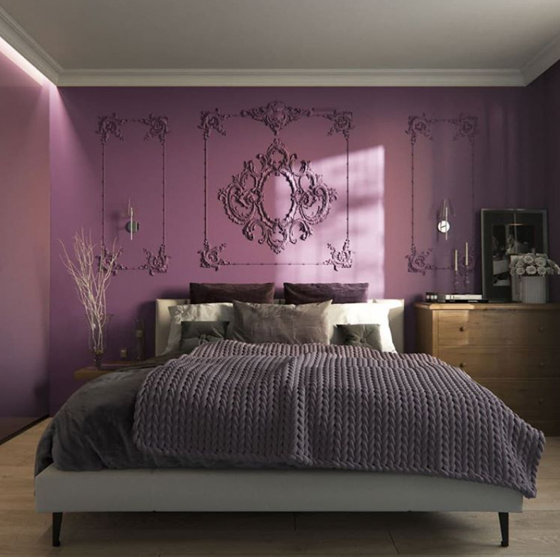 35+ Purple bedroom ideas